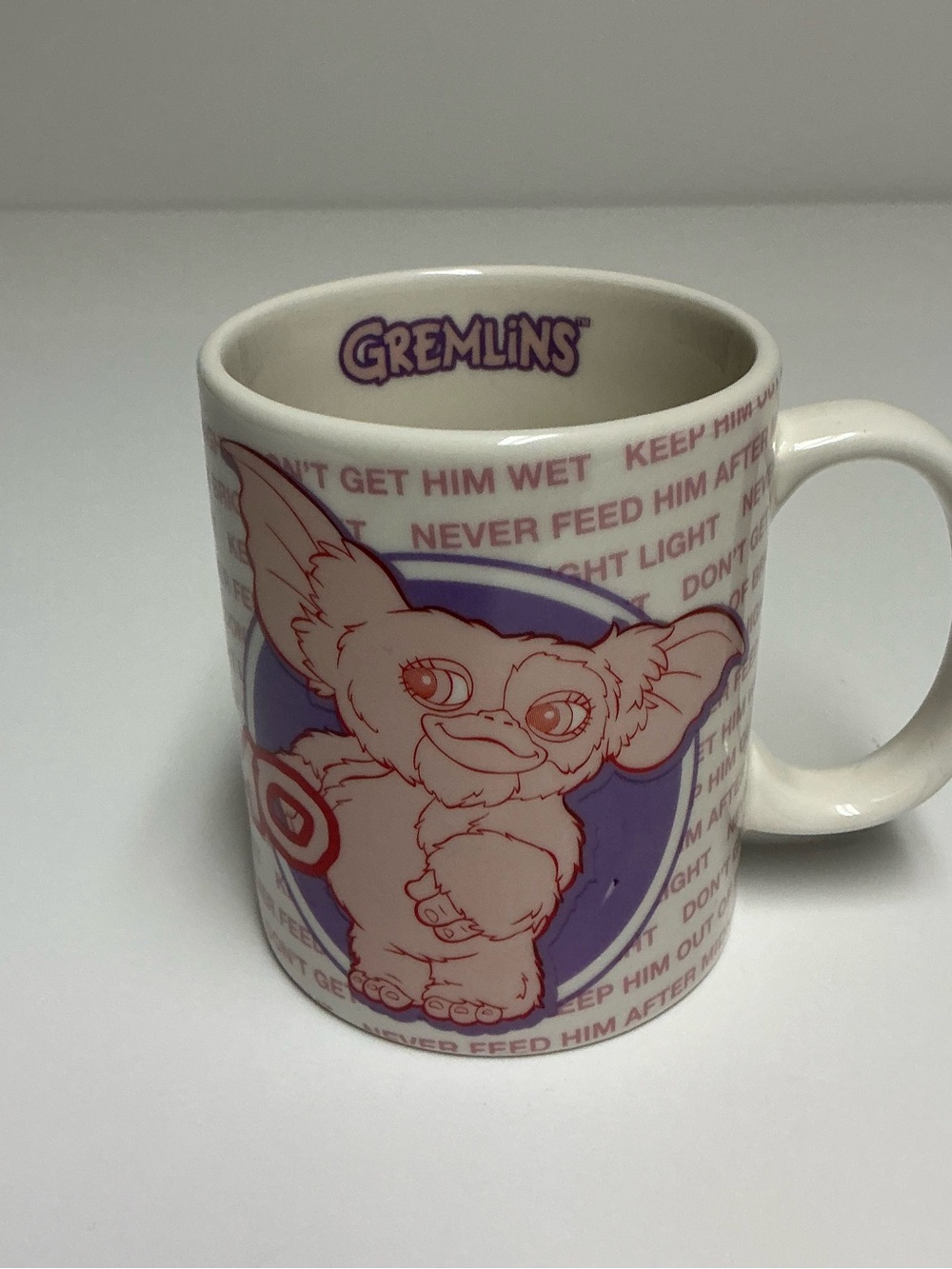 Gremlins Gizmo Mug - Don't Get Him Wet, Never Feed Him After Midnight